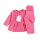 Conjunto Bouclê Menina Blusa Blusão + Legging Inverno Bebê - M