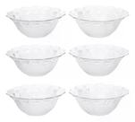 Conjunto Bowl Vidro Diamond 13.5Cm 6 Peças Conjunto Bowl Vidro Diamond 13.5Cm 6 Peças