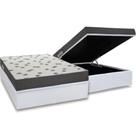 Conjunto Box Baú Casal: Colchão Espuma Ortobom D33 Light Saúde + Base CRC Courano White (138x188) Conjunto Box Baú Casal: Colchão Espuma Ortobom D33 Light Saúde + Base CRC Courano White (138x188)