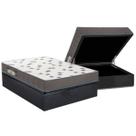 Conjunto Box Baú Casal: Colchão Espuma Ortobom D33 Light Saúde + Base CRC Suede Gray(138x188) Conjunto Box Baú Casal: Colchão Espuma Ortobom D33 Light Saúde + Base CRC Suede Gray(138x188)
