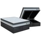Conjunto Box Baú King: Colchão Molas Orthoflex D33 Matera ML + Base CRC Suede Gray (193x203)