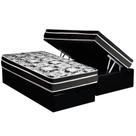 Conjunto Box Baú Solteiro: Colchão Espuma Luckspuma D45 Gran Luck Pro + Base CRC Suede Black(88x188) Conjunto Box Baú Solteiro: Colchão Espuma Luckspuma D45 Gran Luck Pro + Base CRC Suede Black(88x188)