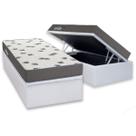 Conjunto Box Baú Solteiro: Colchão Espuma Ortobom D33 Light Saúde + Base CRC Courano White (88x188) Conjunto Box Baú Solteiro: Colchão Espuma Ortobom D33 Light Saúde + Base CRC Courano White (88x188)