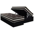Conjunto Box Baú Solteiro: Colchão Espuma Paropas D28 / Master AG80 Black Double Face 25 + Base CRC Suede Black (88x188) Conjunto Box Baú Solteiro: Colchão Espuma Paropas D28 / Master AG80 Black Double Face 25 + Base CRC Suede Black (88x188)