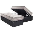 Conjunto Box Baú Solteiro: Colchão Espuma Paropas D28 / Master Prata Double Face 25 + Base CRC Suede Gray (88x188) Conjunto Box Baú Solteiro: Colchão Espuma Paropas D28 / Master Prata Double Face 25 + Base CRC Suede Gray (88x188)