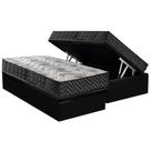Conjunto Box Baú Solteiro: Colchão Espuma Paropas D45 Pasquale Wave Black + Base CRC Suede Black (88x188) Conjunto Box Baú Solteiro: Colchão Espuma Paropas D45 Pasquale Wave Black + Base CRC Suede Black (88x188)
