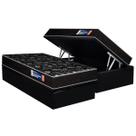 Conjunto Box Baú Solteiro: Colchão Espuma Plumatex D28 IsoPluma + Base CRC Suede Black(88x188) Conjunto Box Baú Solteiro: Colchão Espuma Plumatex D28 IsoPluma + Base CRC Suede Black(88x188)