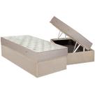 Conjunto Box Baú Solteiro: Colchão Molas Ortobom Hotelaria Nanolastic Orthotel SuperLuxo + Base CRC Suede Clean(88x188) Conjunto Box Baú Solteiro: Colchão Molas Ortobom Hotelaria Nanolastic Orthotel SuperLuxo + Base CRC Suede Clean(88x188)