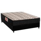 Conjunto Box Casal: Colchão Espuma Paropas D28 Pasquale Black + Base CRC Suede Black (138x188) Conjunto Box Casal: Colchão Espuma Paropas D28 Pasquale Black + Base CRC Suede Black (138x188)
