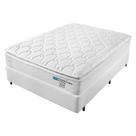 Conjunto Box Casal Mola Ensacada Probel Bari (138x188x58cm) Branco