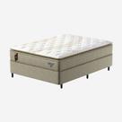 Conjunto Box Casal Mola Ensacada Probel Excede Premium (138x188x56cm) Branco