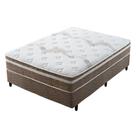 Conjunto Box Casal Mola Ensacada Probel Vancouver (138x188x54cm) Branco