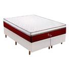 Conjunto Box-Colchão Polar Molas Ensacadas Rubi+Cama 158x198
