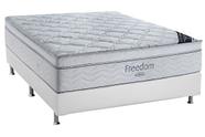 Conjunto box freedom ortobom molas pocket ensacadas casal 138x188