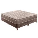 Conjunto Box King: Colchão Anatômico Paropas D33/ Confort Ultra Firme + Base CRC Fantasy Brown(193x203)