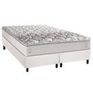 Conjunto Box King: Colchão Espuma Herval AG65 Santorini C1604 + Base CRC Corano White (193x203)