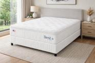 Conjunto Box Plumatex Best Ice 193x203x59 Conjunto Box Plumatex Best Ice 193x203x59