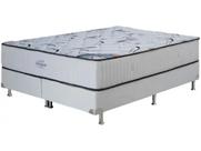 Conjunto Box Queem 100% espuma marca Ortobom -Medida 158x198x30