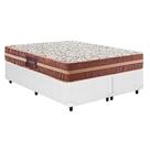 Conjunto Box Queen: Colchão Anatômico Herval D28/AG65 Bermont + Base CRC Courano White(158x198) Conjunto Box Queen: Colchão Anatômico Herval D28/AG65 Bermont + Base CRC Courano White(158x198)