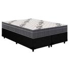 Conjunto Box Queen: Colchão Anatômico Ortobom D33/EP Airtech 100 + Base CRC Courano Black(158x198)