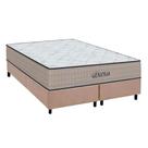 Conjunto Box Queen: Colchão Espuma Orthoflex D45 Genova + Base CRC Suede Clean(158x198)