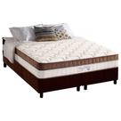 Conjunto Box Queen: Colchão Molas D Angelis Anjos Ensacadas King Best Brown + Base CRC Suede Brown (158x198)