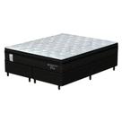 Conjunto Box Queen Mola Ensacada Probel Munique (158x198x56cm) Branco