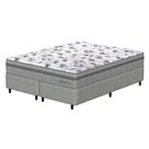 Conjunto Box Queen Mola Probel Napoli (158x198x56cm) Branco Conjunto Box Queen Mola Probel Napoli (158x198x56cm) Branco