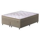 Conjunto Box Queen Mola Prodormir Sensitive Ômega (158x198x58cm) Branco Conjunto Box Queen Mola Prodormir Sensitive Ômega (158x198x58cm) Branco