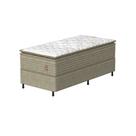 Conjunto Box Solteirão Mola Prodormir Hércules New Bege (100x200x78cm)