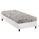 Conjunto Box Solteiro: Colchão Espuma Herval D26 Sueño Liso + Base CRC Corano White (88x188)