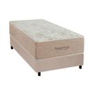 Conjunto Box Solteiro: Colchão Molas Inovaflex Ensacadas Supreme+Base CRC Corano Clean (88x188)
