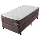 Conjunto Box Solteiro Mola Ensacada Probel Cairo Ultra Gel (88x188x56cm) Branco