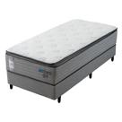 Conjunto Box Solteiro Mola Ensacada Probel Elegancy Springs (88x188x60cm) Branco