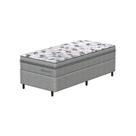 Conjunto Box Solteiro Mola Probel Napoli (88x188x56cm) Branco Conjunto Box Solteiro Mola Probel Napoli (88x188x56cm) Branco