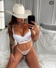 Conjunto branco com microtule Conjunto branco com microtule
