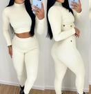 Conjunto Branco de mangas Conjunto Branco de mangas