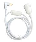 Conjunto Branco Iluminação - Soquete, Fio 3mts Inter. Plug