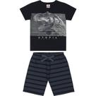 Conjunto Brandili Com Estampa De Dinossauro Infantil