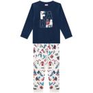 Conjunto Brandili Infantil em Moletom Menina Fazenda Doce Lar