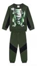 Conjunto Brandili Infantil em Moletom Menino Dinossauro