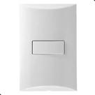 Conjunto Brava Com Placa 4x2 1 Tecla Simples Iriel