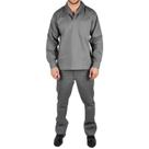 Conjunto Brim Camisa Manga Longa Gola Italiana Calça Elástico Total