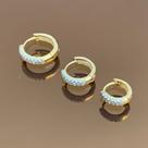 Conjunto Brinco Argola Gold