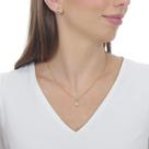 Conjunto Brinco e Colar Feminino Banho de Ouro 18k Coração Conjunto Brinco e Colar Feminino Banho de Ouro 18k Coração