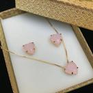 Conjunto brinco e colar