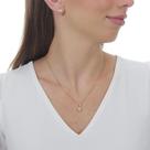 Conjunto Brinco e Colar Pingente Estrela Banhado a Ouro 18k Conjunto Brinco e Colar Pingente Estrela Banhado a Ouro 18k