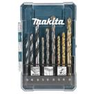 Conjunto Brocas Para Madeira E Aço 5 A 8Mm 9 Pç D71962 Makita