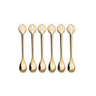 Conjunto bugatti 6 colheres de café gold kiss 437008dr