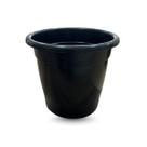 Conjunto c/12 Vasos 31 cm diâmetro - Preto reciclado 11,50l